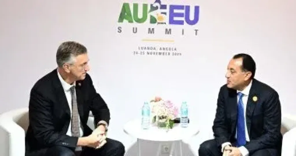 رئيس الوزراء يلتقى رئيس وزراء جمهورية كرواتيا