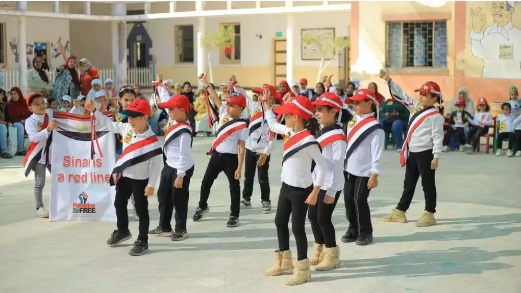 يوم فى حب مصر وغرس روح الإنتماء والولاء فى حب الوطن  بمدارس رياض الأطفال بكفرالدوار