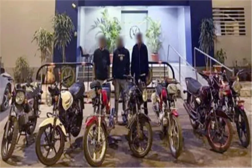 أمن الجيزة يضبط عصابة الدراجات النارية بالجيزة