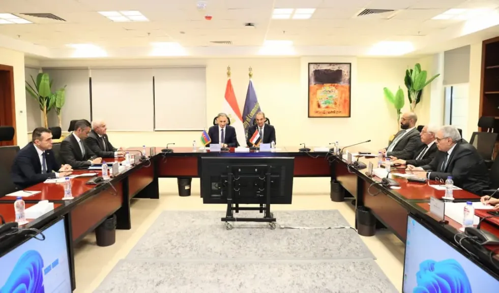 طلعت  يبحث مع وزير التنمية الرقمية والنقل الأذربيجانى تعزيز التعاون المشترك فى مجالات التحول الرقمى والذكاء الاصطناعى  والأمن السيبرانى وبناء القدرات الرقمية