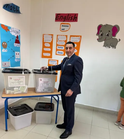 وكيل ”صناعة الشيوخ” يدلي بصوته في انتخابات مجلس النواب ويؤكد على أهمية المشاركة