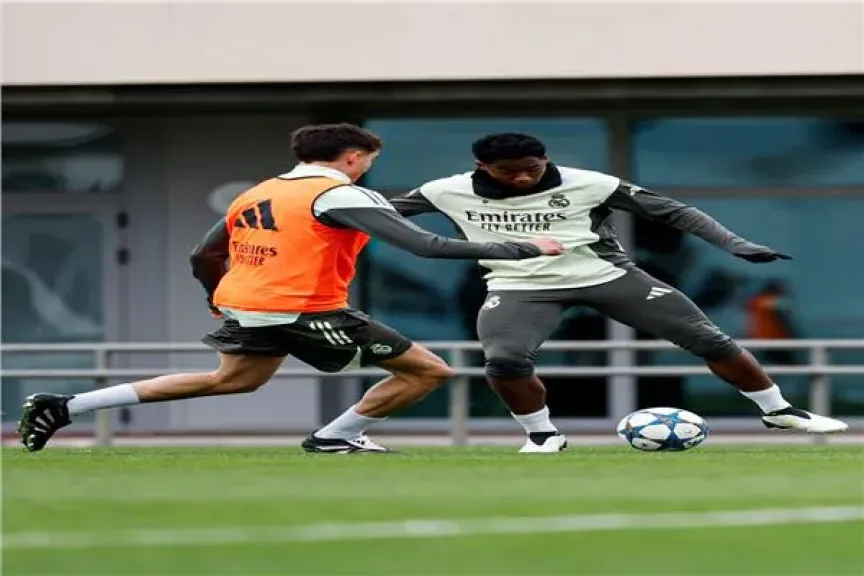 4 غيابات مؤثرة في مران ريال مدريد.. وتوضيح موقف كورتوا