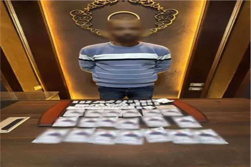 ضبط شخص يحاول شراء أصوات الناخبين بكوبونات غذائية في أول طنطا