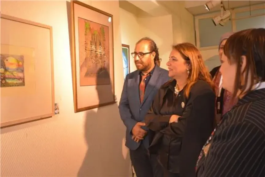 غادة جبارة تفتتح الملتقى الدولى الاول جذور الفن والثقافة