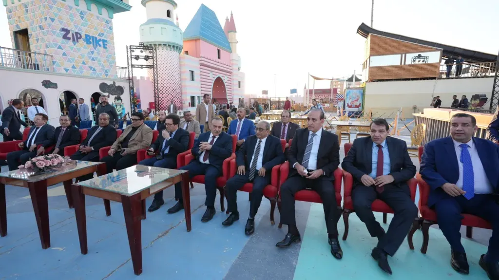 بحضور وفد مجلس الوحدة الاقتصادية العربية .. محافظ أسيوط ووزير الثقافة