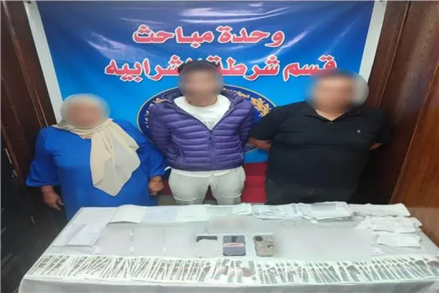 ضبط شخصين وسيدة بحوزتهم مبالغ مالية لتوجيه الناخبين بالشرابية