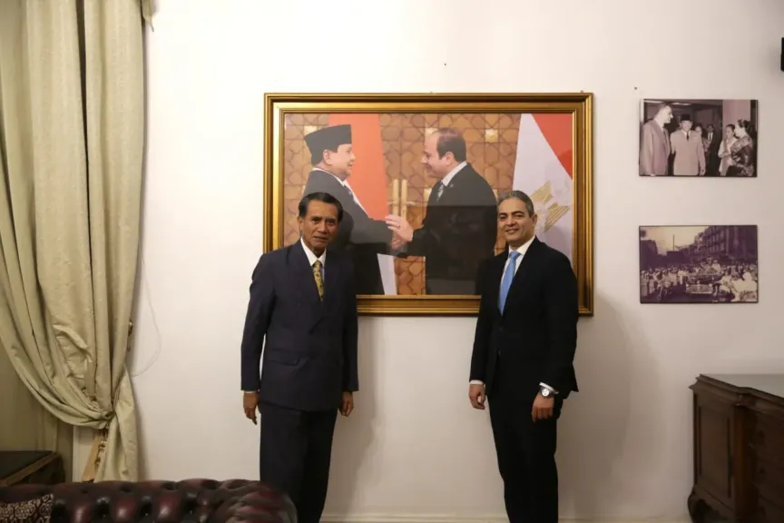 تعاون بين نقابة الإعلاميين وسفارة إندونيسيا في مجال الإعلام الرقمي وتبادل الخبرات |صور