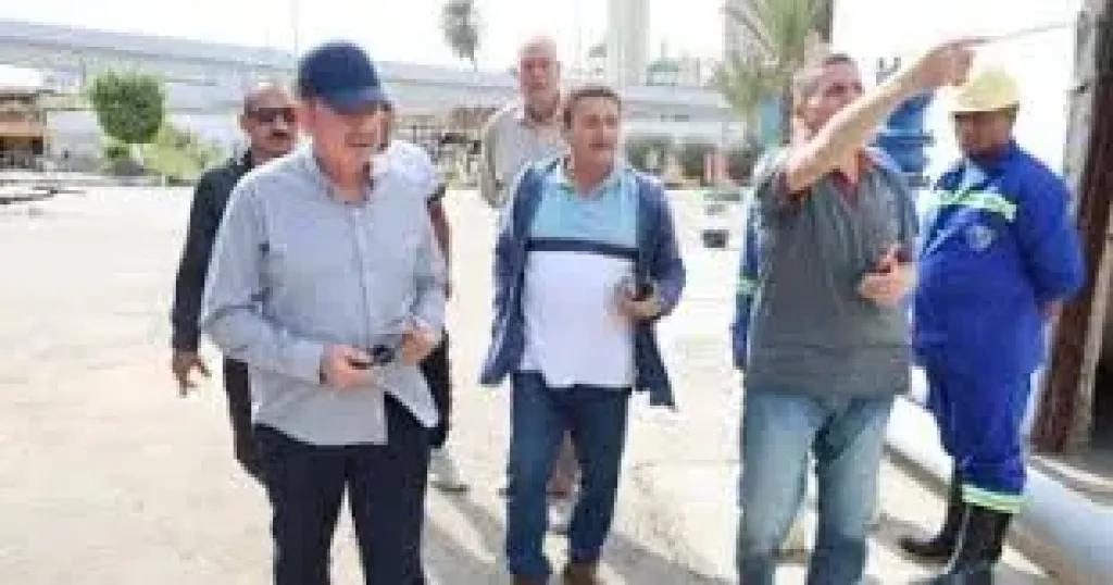 رئيس شركة الصرف بالإسكندرية يتفقد محطة رفع التنقية ويطالب باستمرار حملات المتابعة الميدانية
