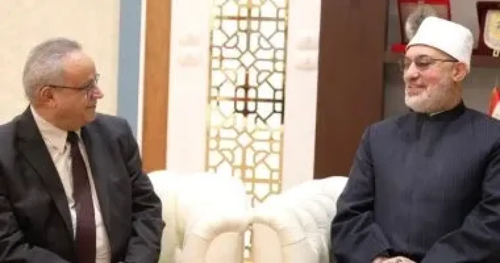مفتي الجمهورية يستقبل مدير مكتبة الإسكندرية لبحث تعزيز التعاون المشترك