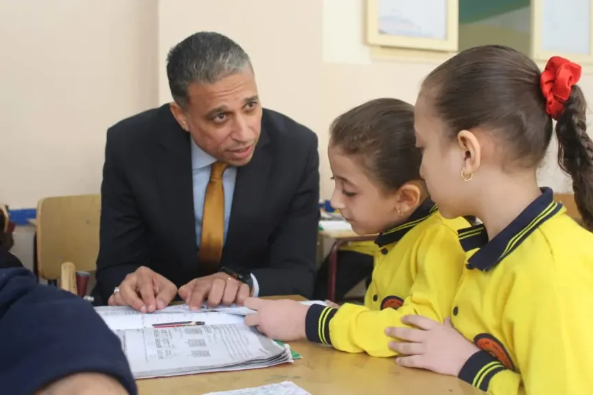 وكيل وزارة التعليم بالجيزة يتفقد مدارس بولاق الدكرور