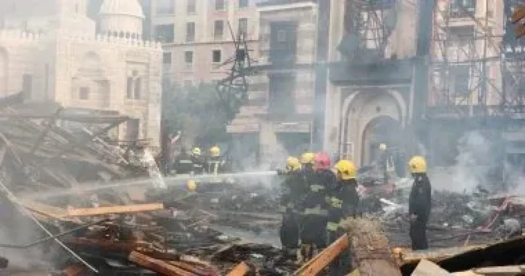 النيابة تندب المعمل الجنائي وتفحص كاميرات حريق لوكيشن تصوير باستوديو مصر