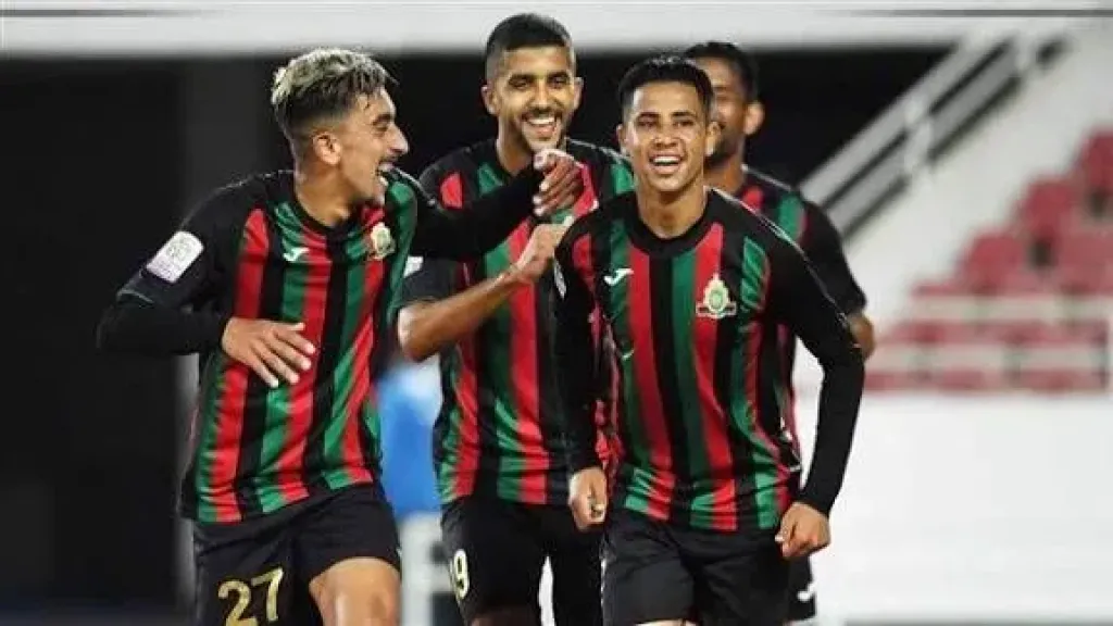 الجيش الملكى يسجل الهدف الأول فى شباك الأهلى من ركلة جزاء