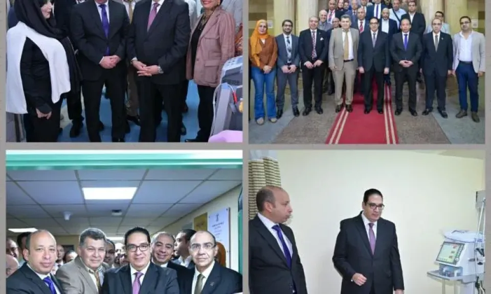 رئيس جامعة القاهرة يفتتح أحدث عمليات التطوير بمستشفى قصر العيني الفرنساوي