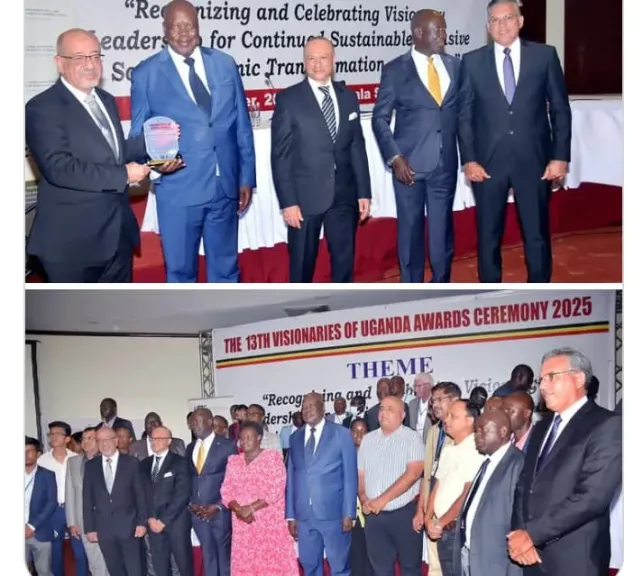 المقاولون العرب تفوز بجائزة أفضل شركة مقاولات بأوغندا للسنة الثامنة على التوالى