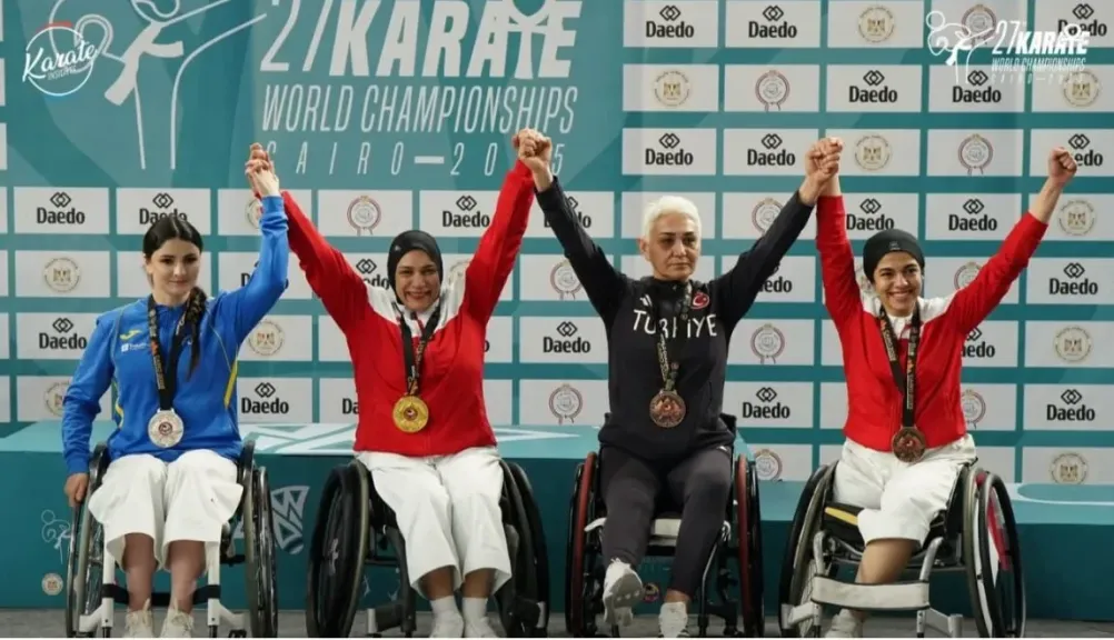 مصر تتصدر العالم في كاراتيه ذوي الاحتياجات الخاصة للمرة الثالثة على التوالي|صور