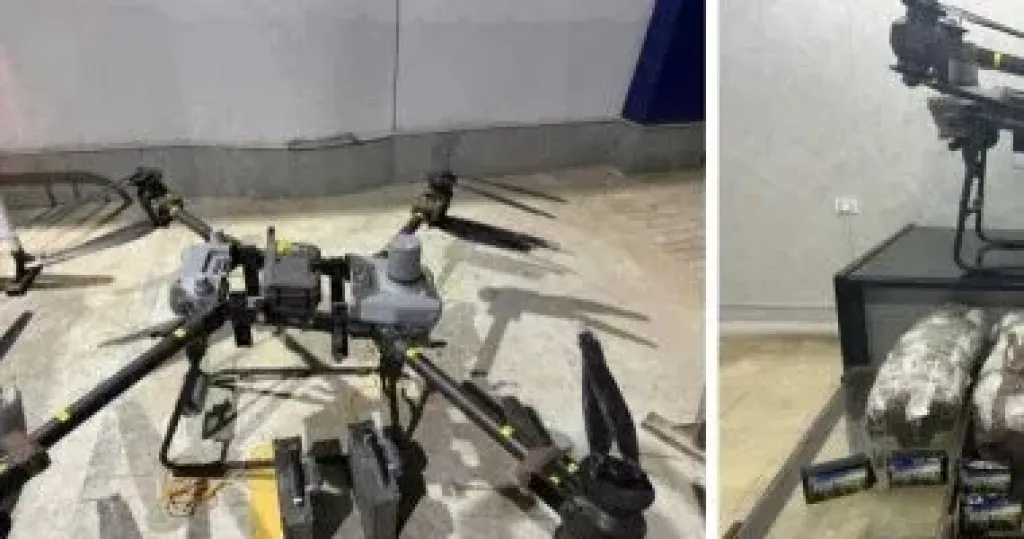 الداخلية تحبط محاولة تهريب 35 كيلو مخدرات باستخدام طائرة درون فى السويس