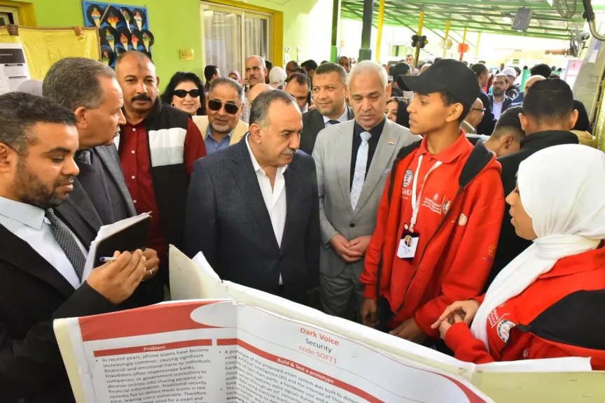 محافظ أسيوط يطلق النسخة المحلية لمسابقة ISEF 2026 ويعلن دعمه الكامل