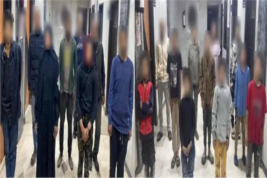 برفقتهم 11 طفلا.. القبض شبكة تسول جديدة