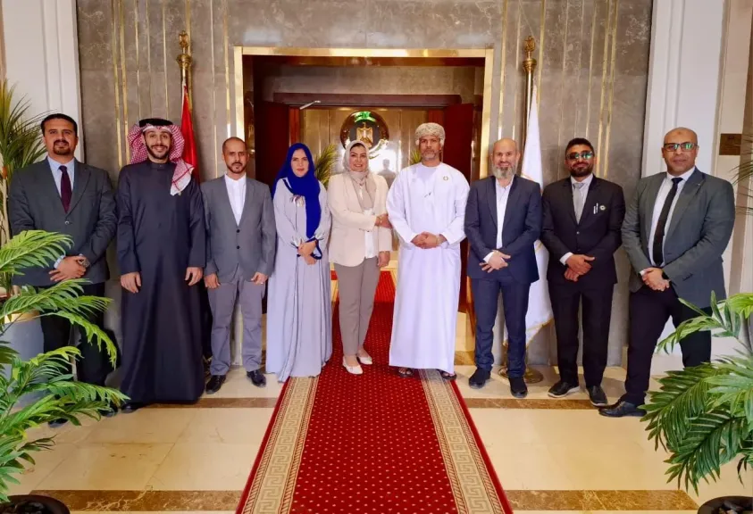 قطاع المعالجات التجارية يعقد جلسة مشاورات مع مكتب الأمانة الفنية لمجلس التعاون الخليجى بشأن واردات البيليت