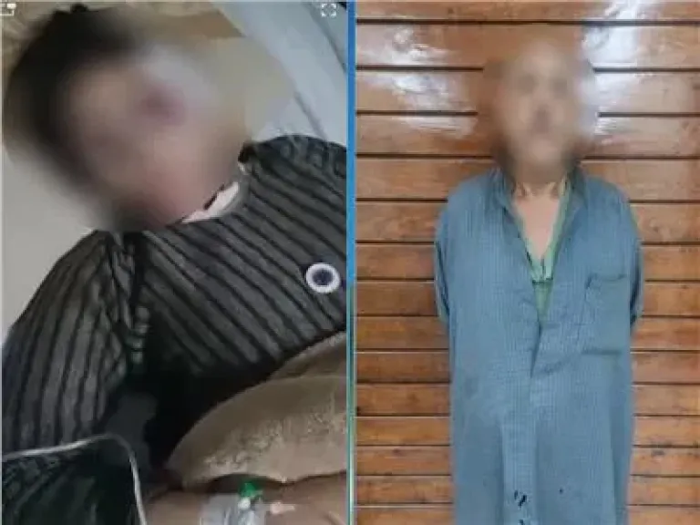 لحظات رعب في شرفة بالطابق الثالث.. شجار أسري يتحول لاعتداء خطير على فتاة