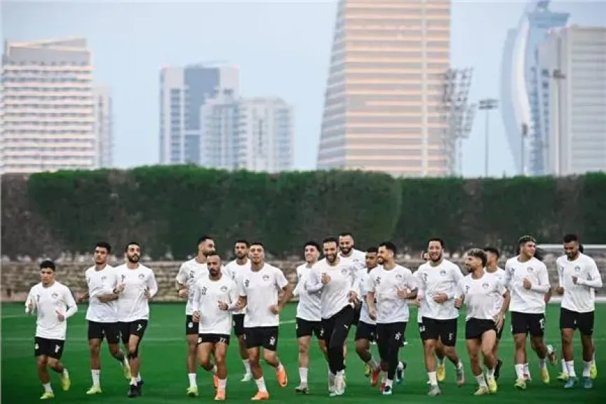 منتخب مصر المشارك في كأس العرب يختتم استعداداته لمواجهة الكويت