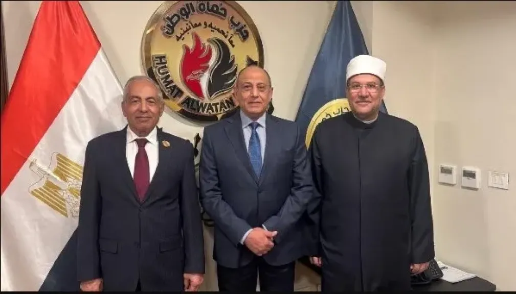 حزب حماة الوطن يصدر قرارًا بتعيين الدكتور محمد مختار جمعة مساعدًا لرئيس الحزب