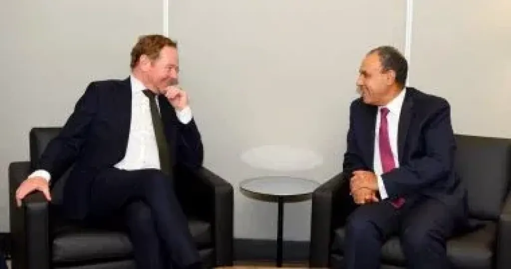 وزير الخارجية يبحث مع نظيره الهولندي العلاقات الثنائية والأوضاع في غزة