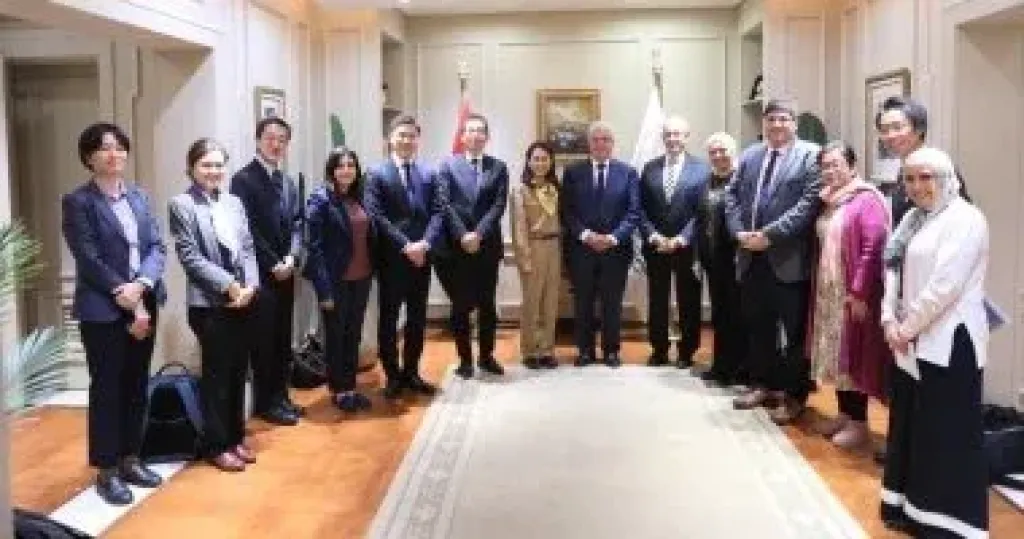 وزير التعليم العالى يبحث سبل التعاون مع هيئة التعاون الدولى اليابانية