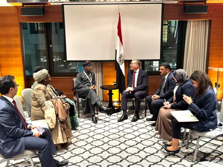 وزير البترول والثروة المعدنية يبحث الشراكة وتبادل الخبرات مع نيجيريا  في قطاع التعدين