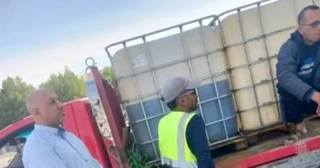 ضبط سيارة محملة بـ2000 لتر سولار قبل تهريبها بمركز الداخلة فى الوادى الجديد