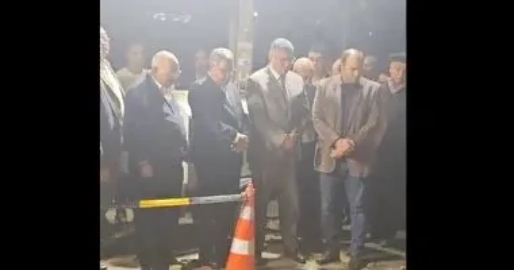 محافظ الجيزة يتفقد أعمال إصلاح الكسر المفاجئ بخط 1000 مم بشارع ربيع الجيزي