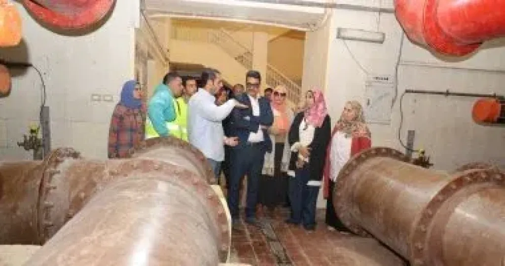 رئيس مياه القليوبية يشدد على التشغيل القياسي