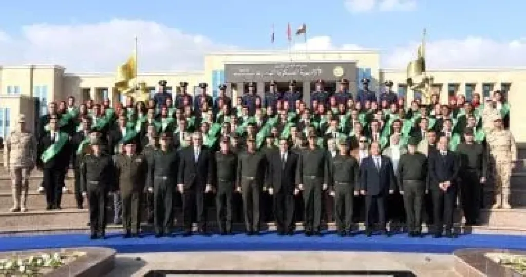 الأكاديمية العسكرية تنظم حفل انتهاء دورة تعايش طلبة جامعة القاهرة