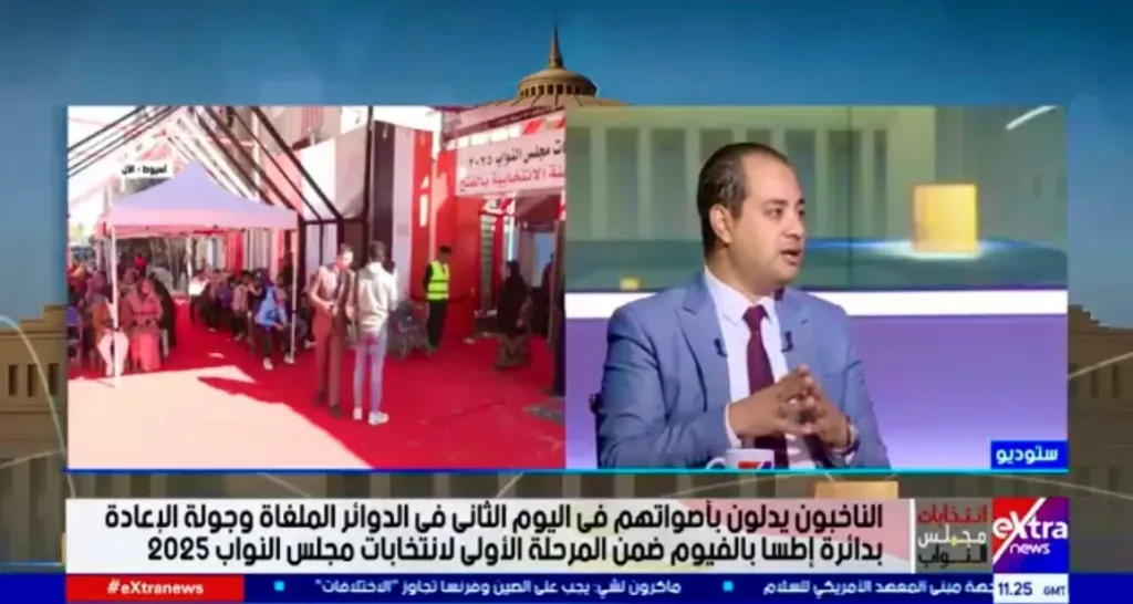 حازم العبيدي : مشهد انتخابات الـ19 دائرة المعادة هو حصاد وثمار اصرار السيسي علي اقرار دولة القانون