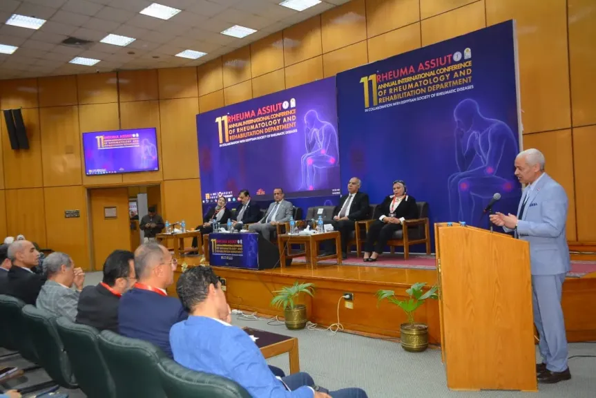 قسم الروماتيزم والتأهيل والطب الطبيعي بطب أسيوط ينظم مؤتمره الدولي السنوي