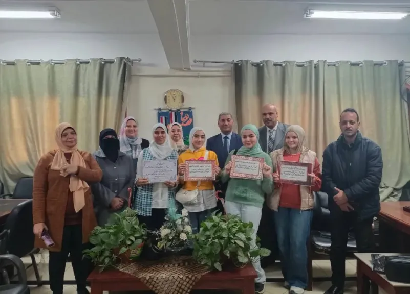 معهد جوتا الألماني يكريم الفريق الفائز فى مسابقة اكتشفت التاريخ بالمركز الأول على مستوى الجمهورية