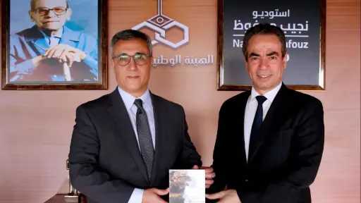 سفير الجزائر يزور استديو نجيب محفوظ بماسبيرو ويشيد بالعلاقات التاريخية بين البلدين