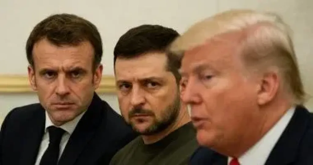 ماكرون يحذر من خيانة أمريكا لأوكرانيا ومكالمة سرية مسربة تكشف المؤامرة