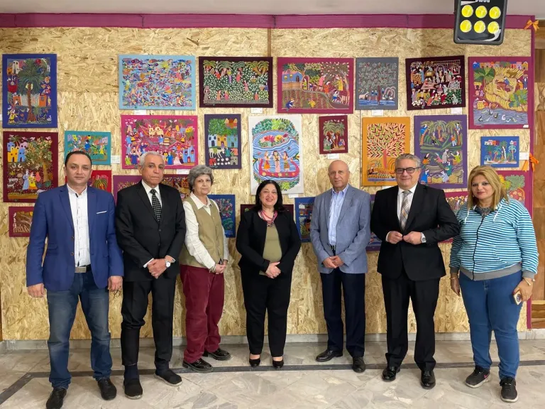 نائبة وزيرة التضامن تشهد ختام فعاليات معرض جمعية الصعيد للتربية والتنمية ”AUEED” السنوي بالظاهر