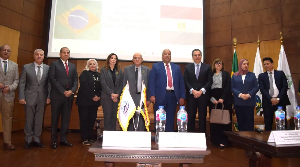 بروتوكول تعاون مُشترك بين غرفتي القاهرة والعربية البرازيلية لتعزيز التعاون الاقتصادي