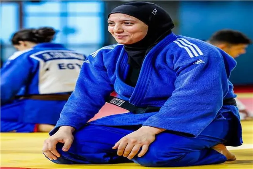 صفا سليمان تحقق إنجازا تاريخيا في بطولة جراند سلام للجودو