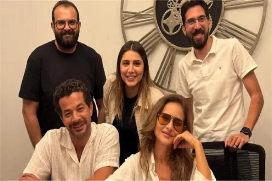 نيللي كريم وشريف سلامة يبدأن تصوير «على قد الحب» | رمضان 2026