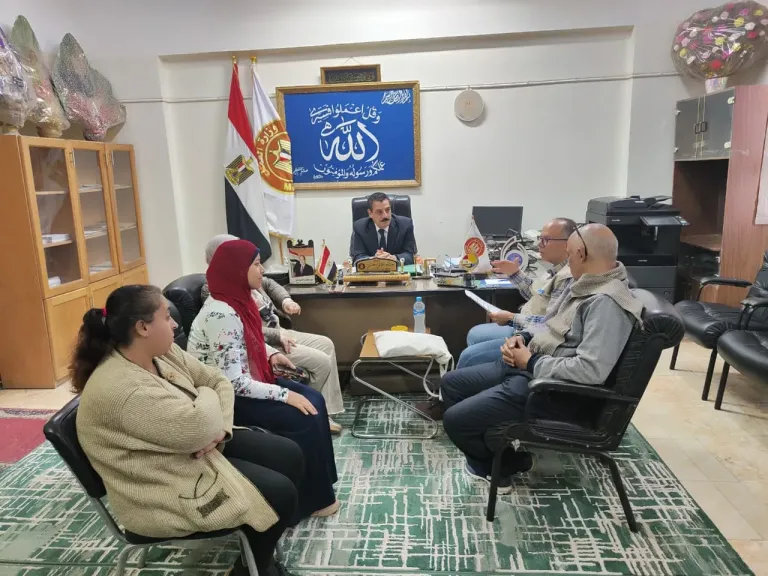 وكيل وزاره العمل يعقد اجتماع بين الأغذية العالمي Wfp لبحث سبل التعاون في مشروع