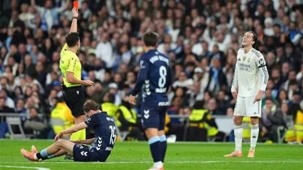 تقرير الحكم يهدد ريال مدريد بعقوبات مرتقبة بعد مباراة سيلتا فيجو