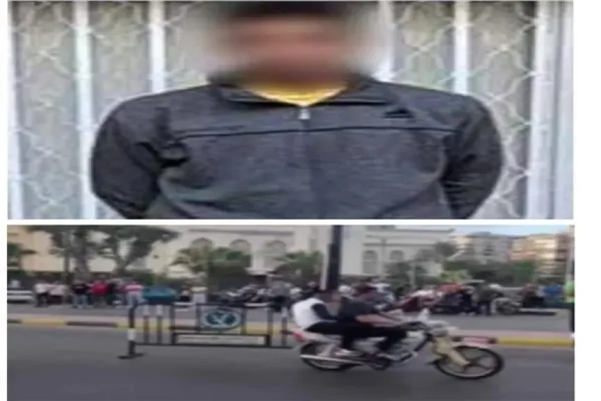 الداخلية تكشف ملابسات فيديو قيام شخصين بسحب حاجز مروري ببورسعيد