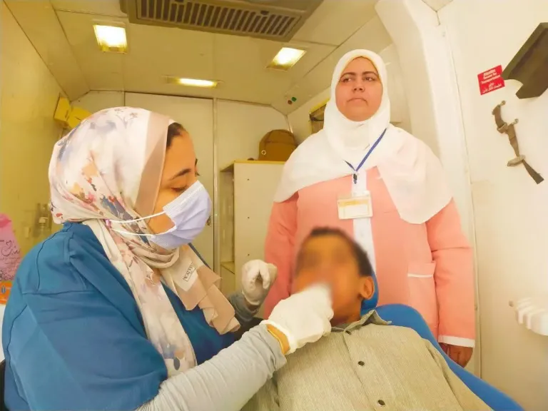 صحة الشرقية :تنفيذ 13 قافلة للكشف المجانى على  18,5 ألف مواطن