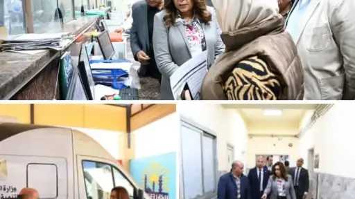 إقالة رئيس حي النزهة بعد جولة مفاجئة لوزيرة التنمية المحلية