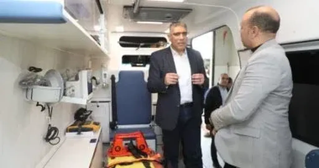 محافظ الجيزة: تشغيل نقطة إسعاف الودي بطاقة 26 سيارة