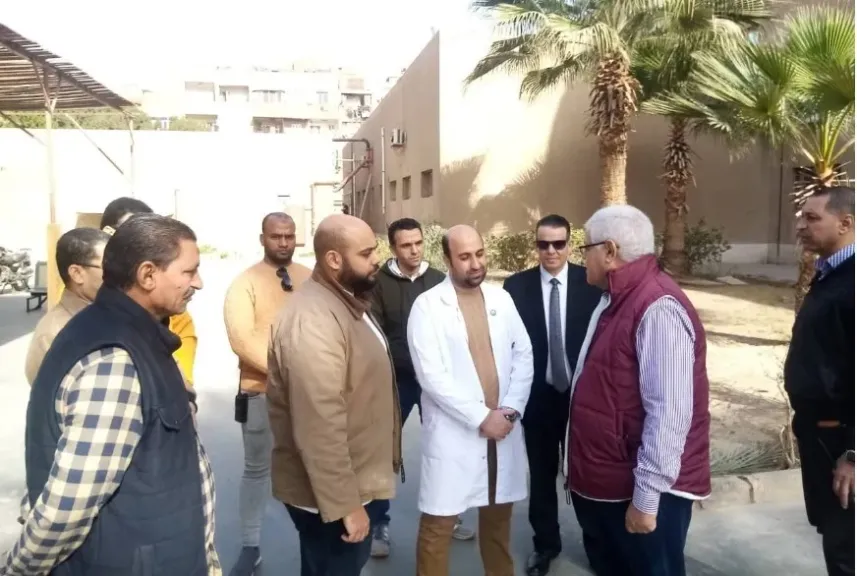 جولة صحية موسعة لرئيس مدينة شبرا الخيمة تكشف طفرة فى الخدمات الطبية ( صور )