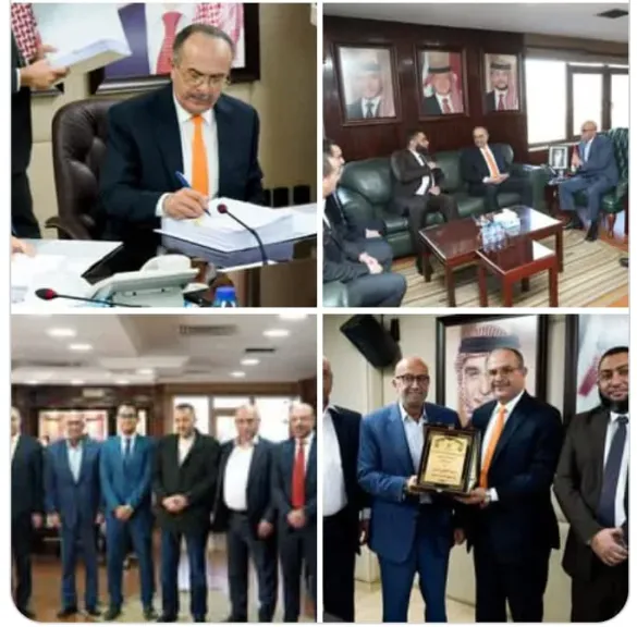 المقاولون العرب توقع اتفاقيتي تنفيذ مشروعات صرف صحي بالأردن